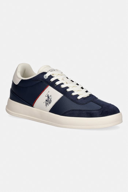Sneakers U.S. Polo Assn. CAMPY004B απομίμηση λείου δέρματος σκούρο μπλε CAMPY004M.6YH2