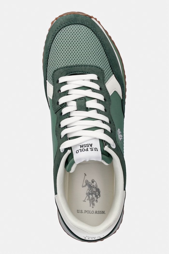 U.S. Polo Assn. CLEEF011 sneakersy męskie zielony CLEEF011M.6TS1