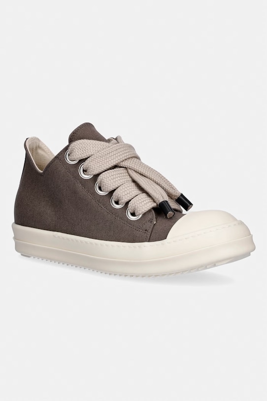 Rick Owens DRKSHDW Jumbolace Low pánske tenisky hnedá DU01F4819.DOW2