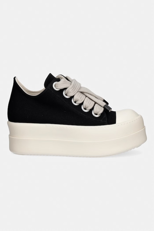 Rick Owens DRKSHDW Mega Bumper Jumbolace Low tenisówki męskie DU01F4851.DOW2 czarny SS26