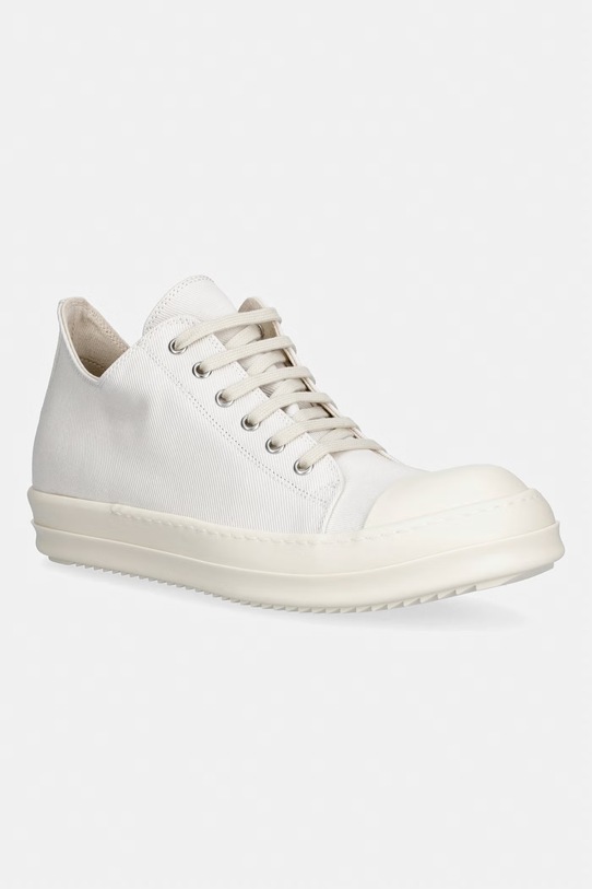 Rick Owens DRKSHDW tenisówki Denim Low niska beżowy DU01F4802.DO