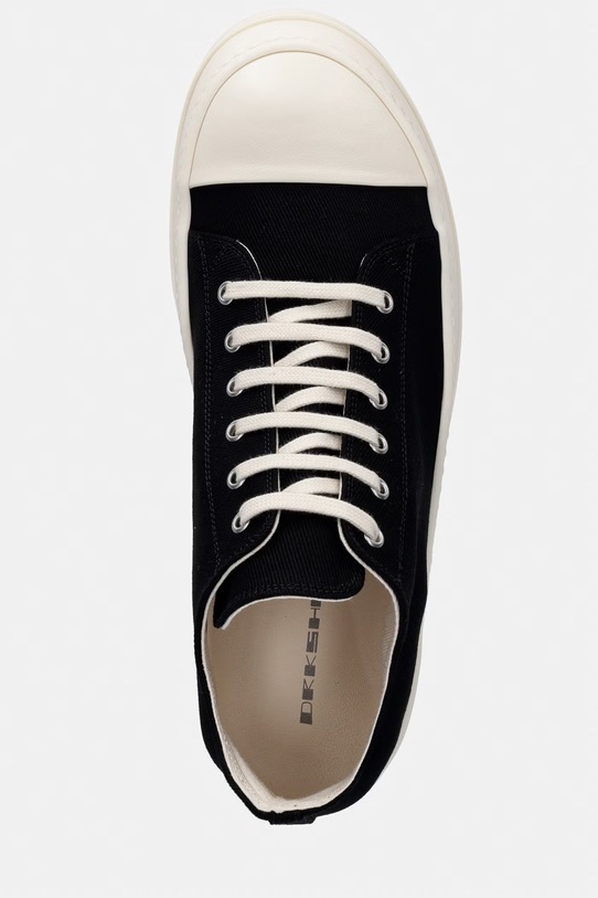 Rick Owens DRKSHDW tenisówki Denim Low czarny DU01F4802.DO