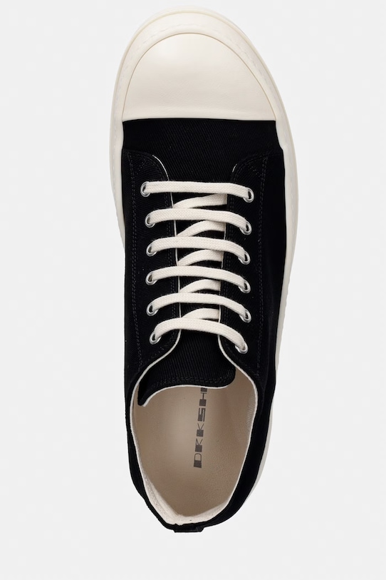 Rick Owens DRKSHDW tenisówki Denim Low czarny DU01F4802.DO