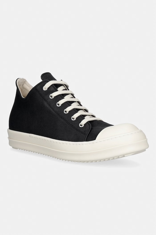 Rick Owens DRKSHDW Denim Low tenisówki męskie czarny DU01F4802.DBK