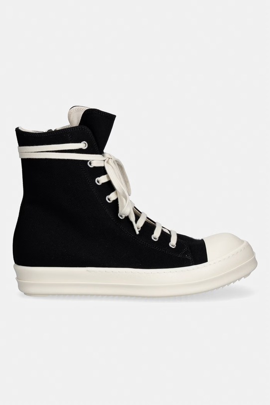 Rick Owens DRKSHDW trampki Denim DU01F4800.DO czarny SS26