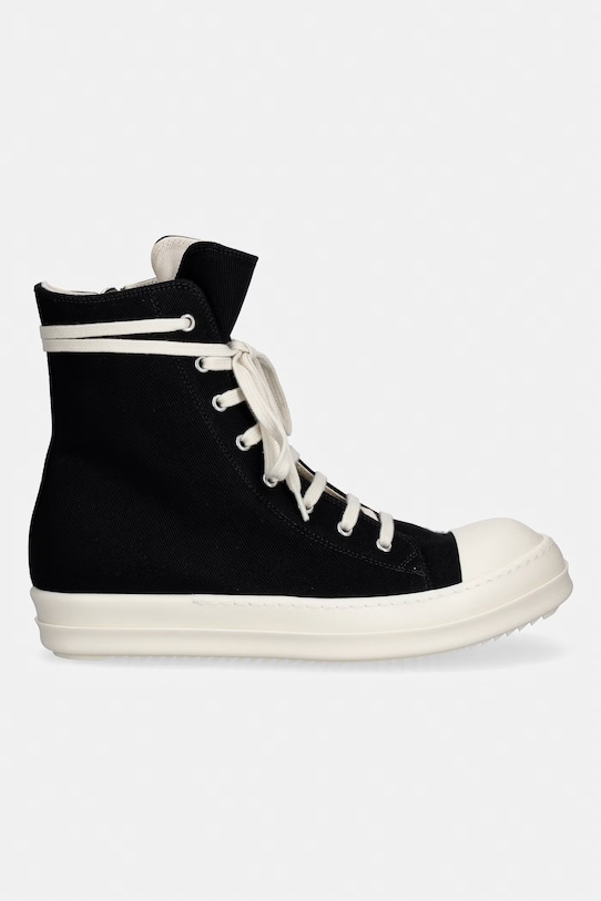 Rick Owens DRKSHDW trampki Denim DU01F4800.DO czarny SS26