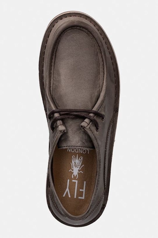 Fly London półbuty męskie nubukowe MELL211FLY brązowy P211211001