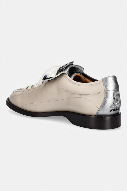 Kenzo półbuty skórzane Derby brązowy FG55DB120L74