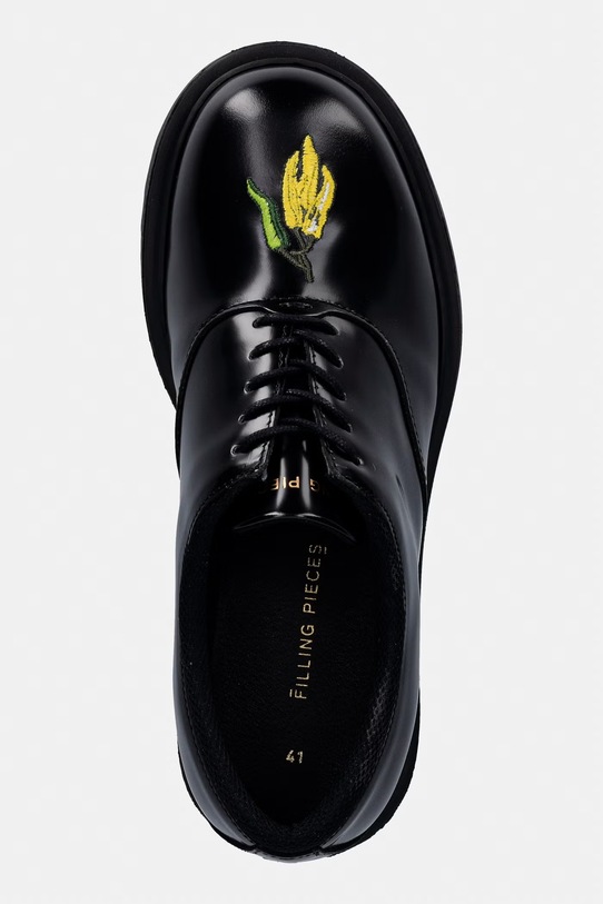 Filling Pieces półbuty skórzane Bulky Derby Pepper czarny 112611325287.130