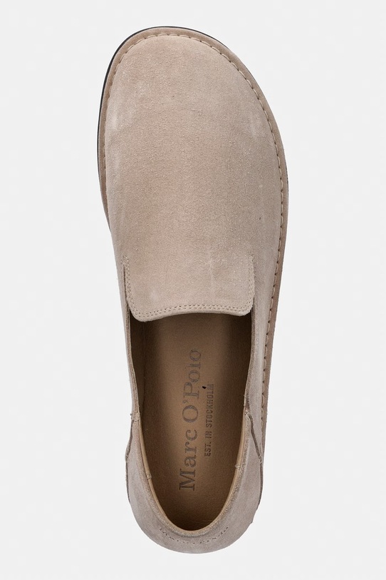 Marc O'Polo mokasyny męskie zamszowe Arvid 1B beżowy 60329283201325