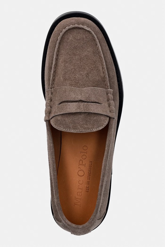 Marc O'Polo mokasyny męskie zamszowe Michael 1B beżowy 60229243201325