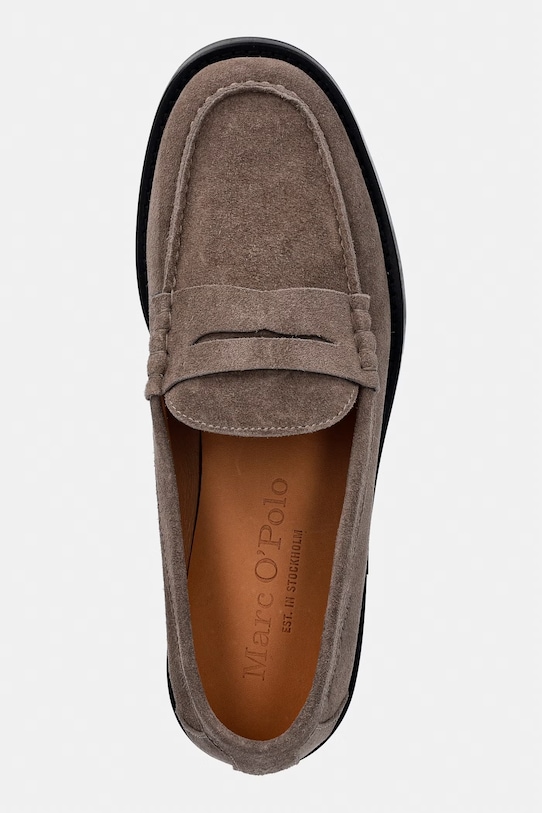 Marc O'Polo mokasyny męskie zamszowe Michael 1B beżowy 60229243201325