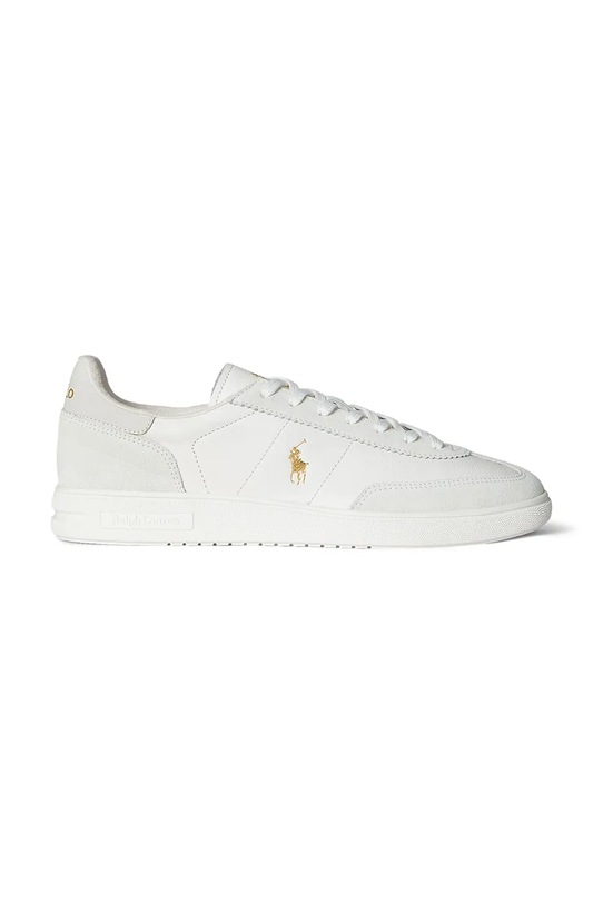 Polo Ralph Lauren sneakersy skórzane LEATHER/SUEDE-BEDFORD niska beżowy 809973701001