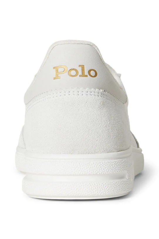 Obuwie Polo Ralph Lauren sneakersy skórzane LEATHER/SUEDE-BEDFORD 809973701001 beżowy