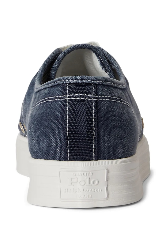 Polo Ralph Lauren CANVAS-AYERS sneakersy sportowe męskie bawełniane granatowy 809P07627002