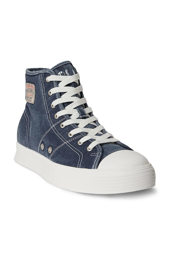 Polo Ralph Lauren CANVAS-AYERS sneakersy sportowe męskie bawełniane 809P07628004 granatowy SS26