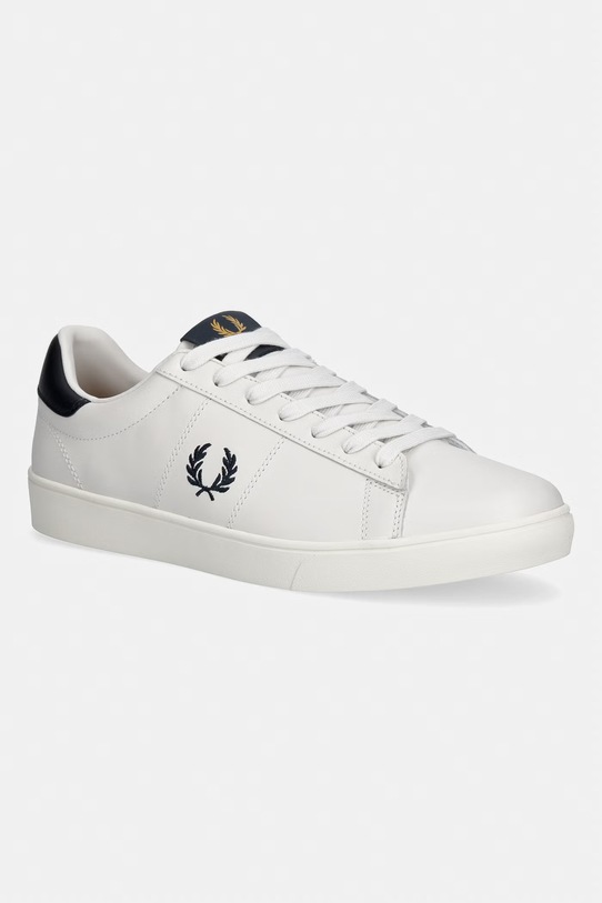Fred Perry sneakersy skórzane niska beżowy B4334