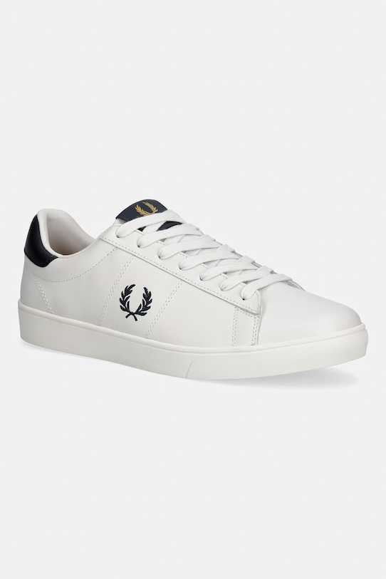 Fred Perry sneakersy skórzane niska beżowy B4334