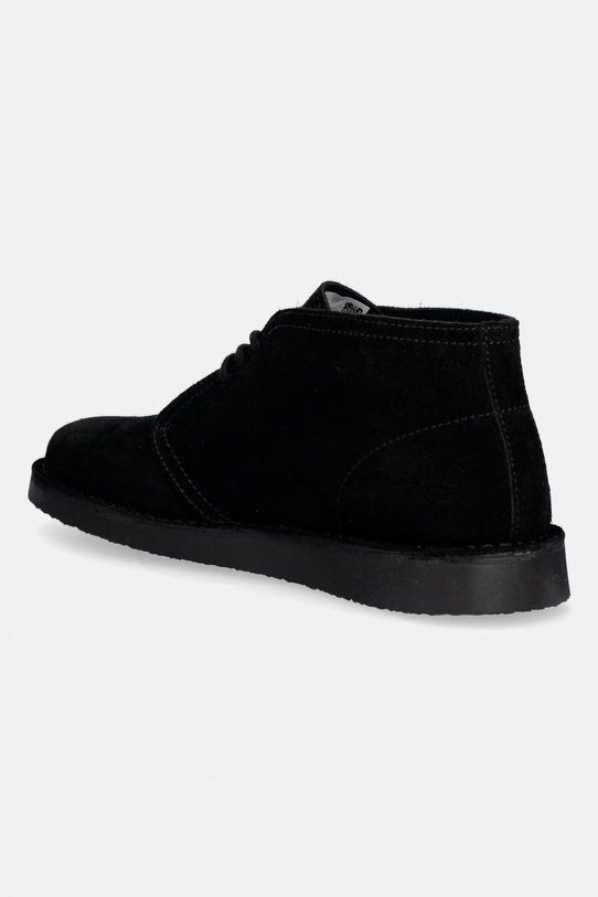 Obuwie Fred Perry półbuty zamszowe B9352 czarny