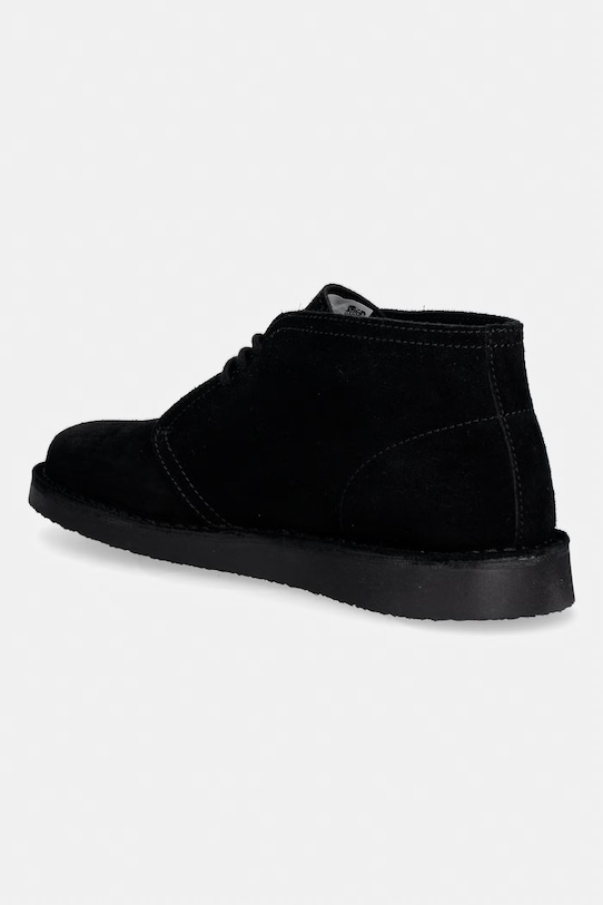 Obuwie Fred Perry półbuty zamszowe B9352 czarny