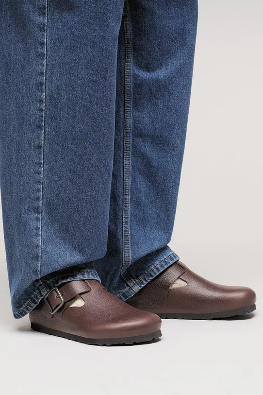 Birkenstock półbuty skórzane London WB 1030177