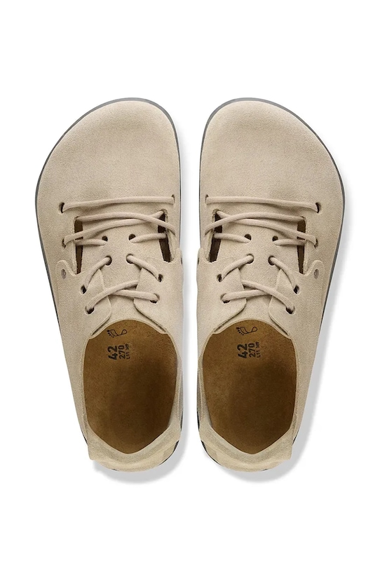 Birkenstock półbuty zamszowe Montana beżowy 1010515