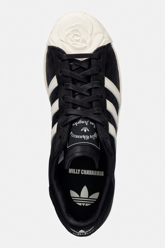 adidas Originals x Willy Chavarria Superstar sneakersy skórzane czarny KJ2029