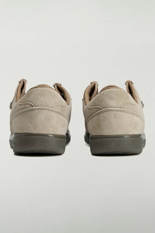 Încălțăminte adidas Originals PUNSTOCK x SPZL mocasini bărbătești din piele întoarsă KK3672 bej