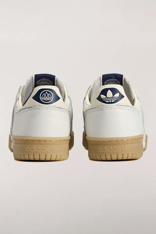 Shoes adidas Originals BURNDEN II x SPZL Sneakers leather KK3684 white