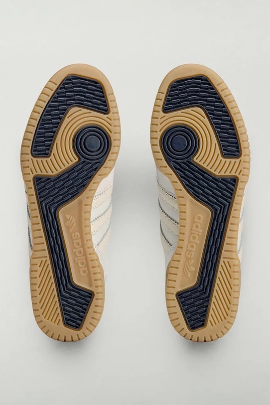 adidas Originals BURNDEN II x SPZL sneakers din piele KK3684 alb