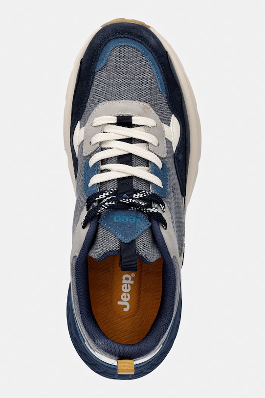 Jeep GROOVE CANVAS sneakersy męskie granatowy JM61002A016