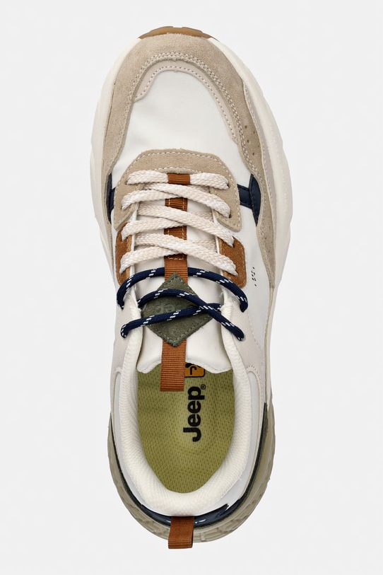 Jeep GROOVE NYLON sneakersy męskie beżowy JM61003A773