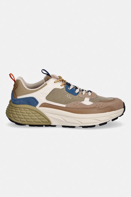 Jeep GROOVE WASHED MESH sneakersy męskie JM61004A160 brązowy SS26