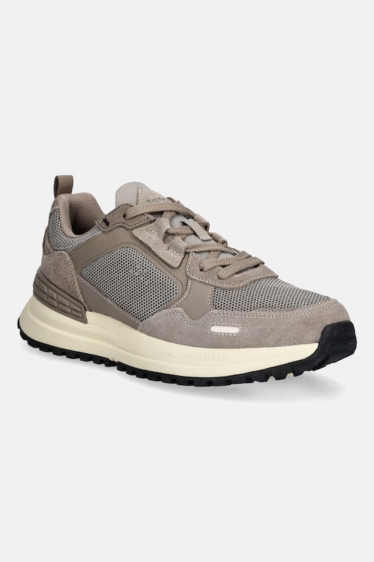 Jeep GROUND MONO sneakersy męskie brązowy JM61012A029