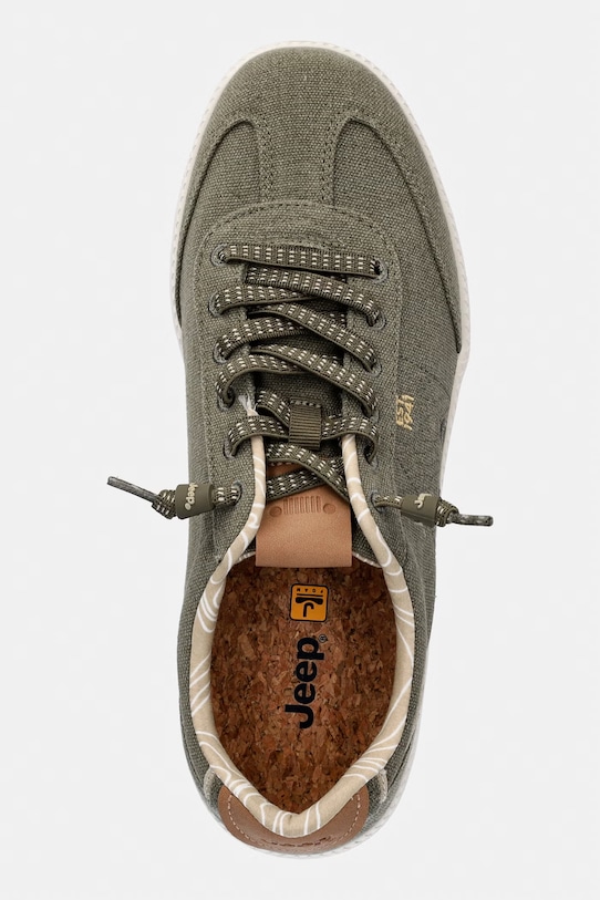 Jeep JEEPSTER sneakersy męskie zielony JM61060A020
