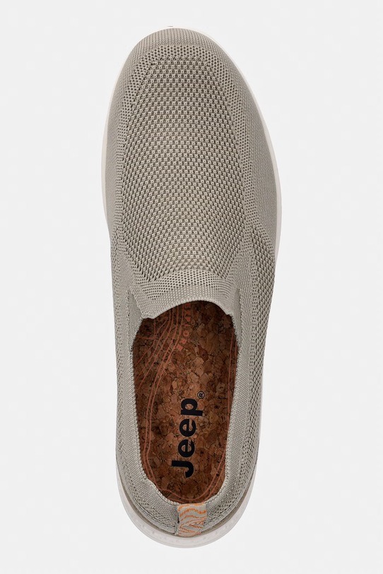 Jeep mokasyny męskie KAROO SLIP ON beżowy JM61080A025