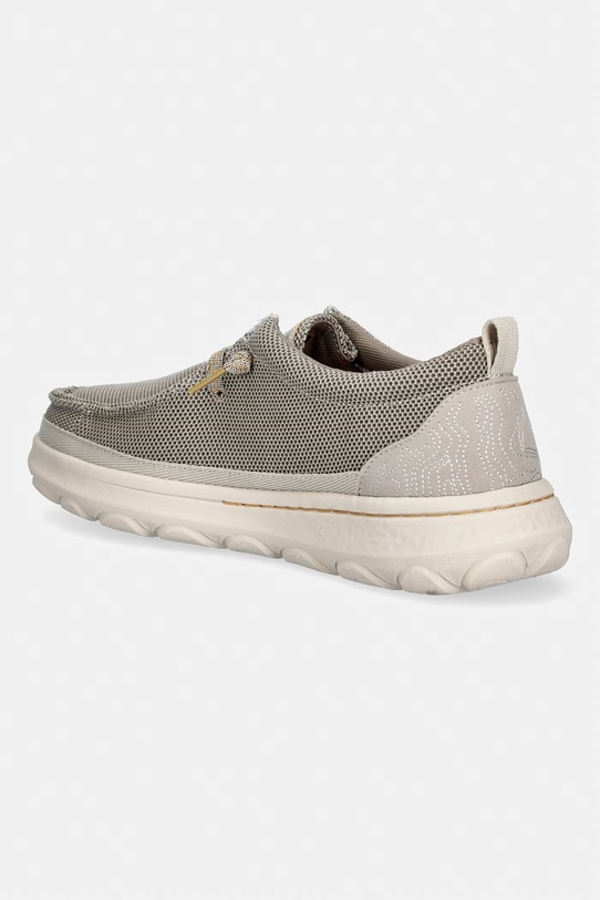Obuwie Jeep mokasyny męskie KAUAI WALLABEE KNIT JM61090A023 beżowy