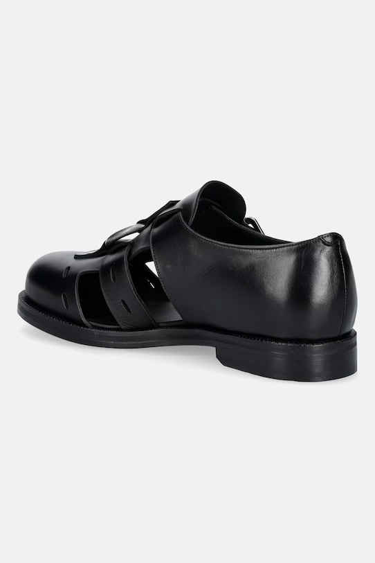 Взуття Martine Rose Bondage Belt босоніжки чоловічі шкіряні 1062LP23001 чорний