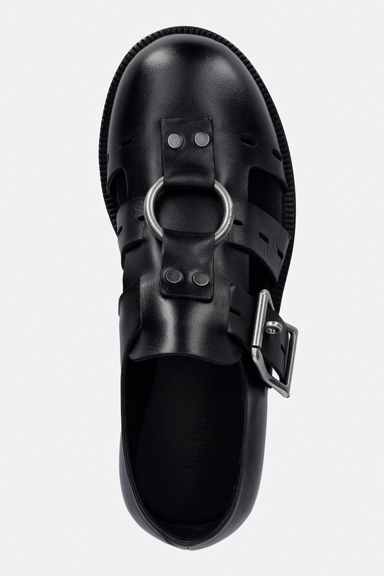 Martine Rose Bondage Belt босоніжки чоловічі шкіряні чорний 1062LP23001