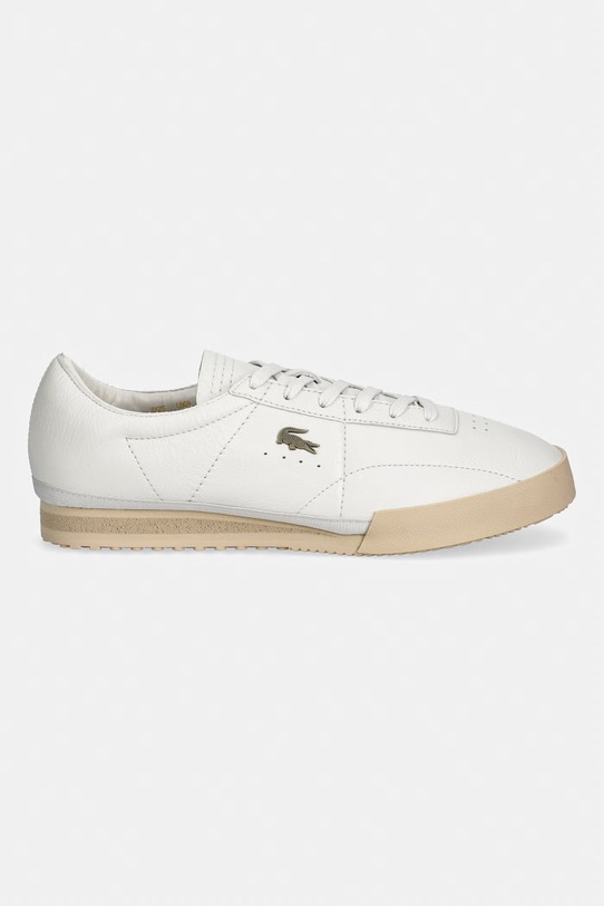 Lacoste Aura sneakersy męskie skórzane 50SMA0156.2R2 beżowy SS26