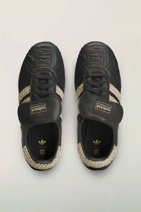 adidas Originals CLOT x adidas by Edison Chen sneakersy męskie skórzane czarny JQ6823