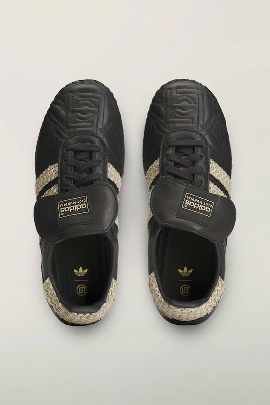 adidas Originals CLOT x adidas by Edison Chen sneakersy męskie skórzane czarny JQ6823
