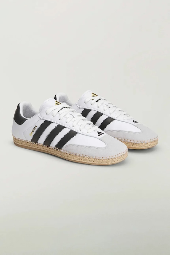 adidas Originals Clot x adidas by Edison Chen sneakersy męskie skórzane KJ0274 biały SS26