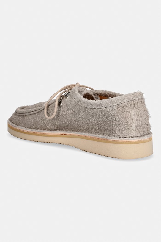 Obuwie Fracap mokasyny męskie zamszowe H147 beżowy