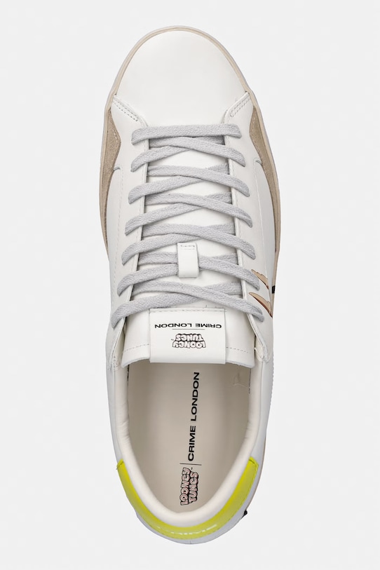 Crime London CHELSEA кросівки чоловічі шкіряні білий 77051PP8.10