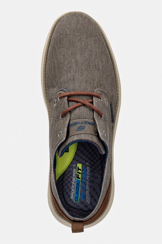 Skechers półbuty męskie STATUS 2.0- PEXTON brązowy 65910