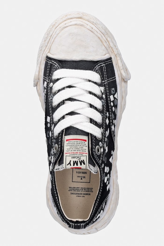 Maison MIHARA YASUHIRO sneakers sulla banchina da uomo nero A16FW724