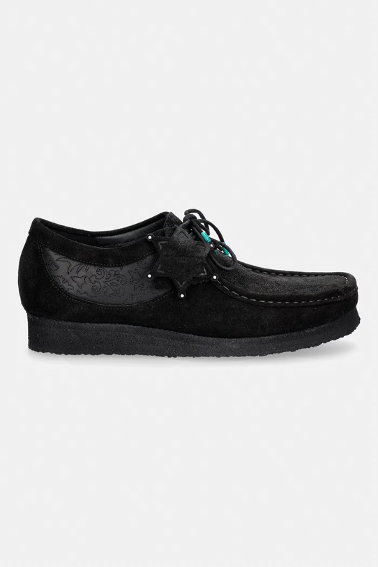 Clarks Originals x Andersson Bell mokasyny męskie zamszowe 26185448 czarny SS26