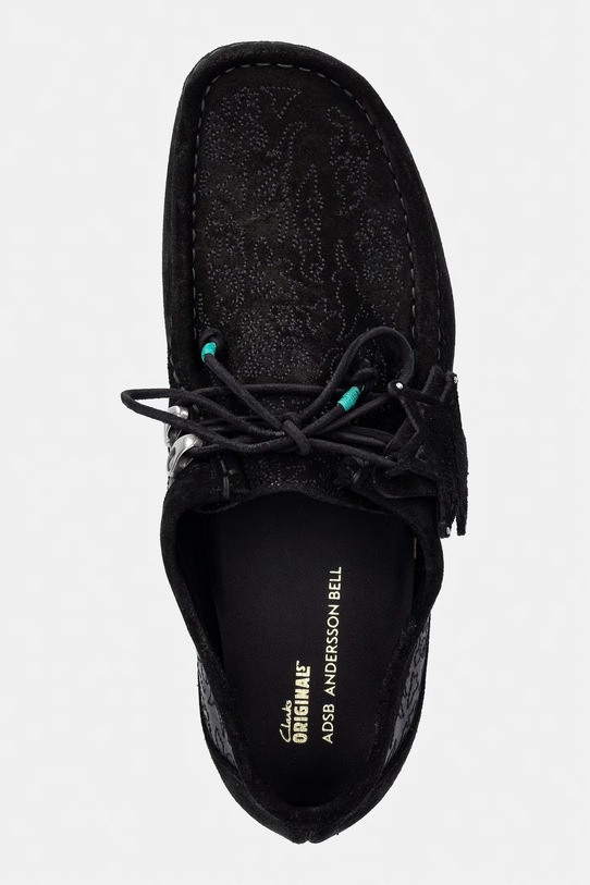 Clarks Originals x Andersson Bell mokasyny męskie zamszowe czarny 26185448