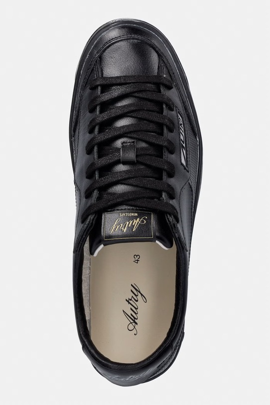 AUTRY Windscape sneakersy męskie skórzane czarny A1UNSVLMPJ01